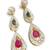 Multicolour Copper earrings