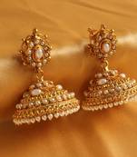 BEAUTIFUL ANTIQUE PEARL JHUMKKAS-DJ02731