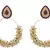 Gold gold_plated Pearl danglers-drops