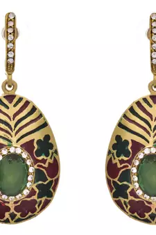 Gold gold_plated Diamond danglers-drops