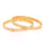 Womens Desire Gold plated american diamond bangle