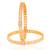 Womens Desire Gold plated american diamond bangle