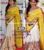 Designer Chitrangada Singh Yellow Saree