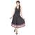 Rajasthani Ethnic Black Cotton Short Skirt