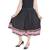 Rajasthani Ethnic Black Cotton Short Skirt