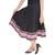 Rajasthani Ethnic Black Cotton Short Skirt
