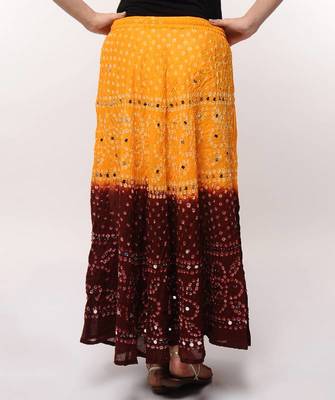 Amazing Cotton BAndhej Skirt 3