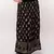 Black Gold Print Skirt