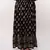 Black Gold Print Skirt