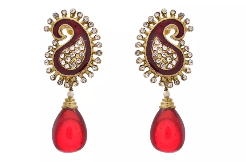 Karismatic Kairi Designer Earrings embellished with Austrian Diamonds