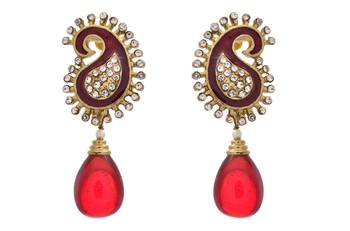 Karismatic Kairi Designer Earrings embellished with Austrian Diamonds 1