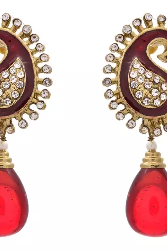 Karismatic Kairi Designer Earrings embellished with Austrian Diamonds