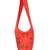 Red Cotton Floral Cotton Cutwork Women jhola Bag