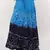 Blue Bandhej Skirt
