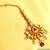 Kundan Meenakari Ruby Emerald Maang Tikka
