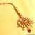Kundan Meenakari Ruby Emerald Maang Tikka