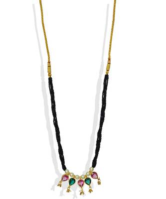 Womens Trends Combo Pack Of Two Traditional, Ethnic And Antique Gold Plated Mangalsutra And Earrings Set 4
