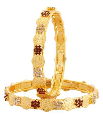 Gold Cubic Zirconia bangles-and-bracelets 1