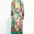 multicolor crepe flower print kurti