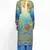 Blue crepe digital printed kurti