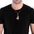 Stylish Guitar Pendant In Silver Tone Chain