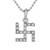 Swastika Pendant With Cz Embellishments.