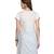 White Solid Cotton Blend Kurtis