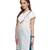 White Solid Cotton Blend Kurtis