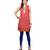 Red Printed Cotton Kurtis