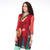 Red Printed cotton Kurtis