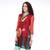 Red Printed cotton Kurtis