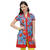 Red Printed Cotton Kurtis