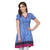 Blue Printed Cotton Kurtis