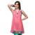 Pink Printed cotton Kurtis
