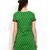 Green & Maroon Printed Cotton Kurtis