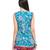 Green & Red Printed Cotton Kurtis