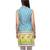 Blue & Green Printed Cotton Kurtis