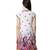 White & Blue Printed Cotton Kurtis