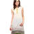 Ecru & Blue Printed Cotton Kurtis