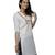 White Solid Cotton Blend Kurtis