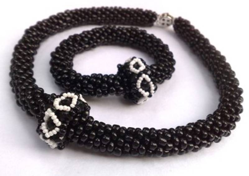 Night sky - Necklace and Bracelet