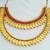 JFL - Traditional Ethnic Temple Laxmi Goddess Coin One Gram Gold Plated Designer Necklace Set