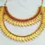JFL - Traditional Ethnic Temple Laxmi Goddess Coin One Gram Gold Plated Designer Necklace Set
