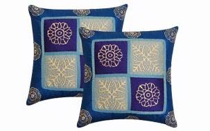 Blue Cushion Cover- set of 2 1
