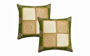 Gold Print Cushion Cover- Set of 2 1