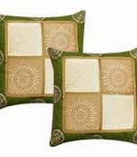 Gold Print Cushion Cover- Set of 2