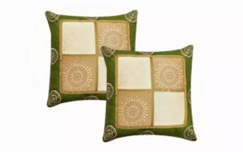 Gold Print Cushion Cover- Set of 2