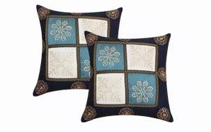 Gold Print Cushion Cover- Set of 2 1