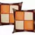 Hand Gold Print Cushion Cover- Set of 2