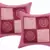 Pink Polysilk Cushion Covers